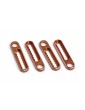Aluminum Front Suspension Arm (Orange/4pcs)