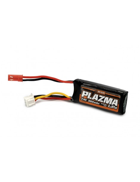 Plazma 7.4V 360mAh 10C LiPo Battery Pack