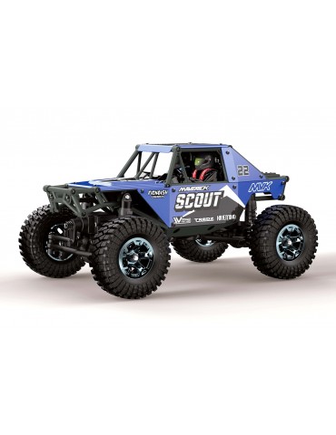 Scout-24 1/24th Rock Crawler - Blue