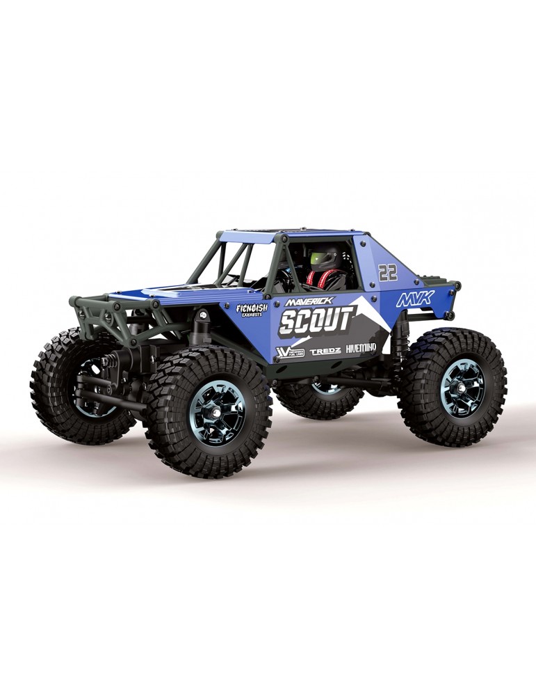 Scout-24 1/24th Rock Crawler - Blue