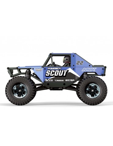Scout-24 1/24th Rock Crawler - Blue