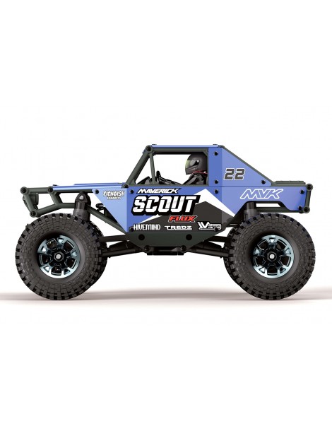 Scout-24 Flux 1/24th Rock Crawler - Blue