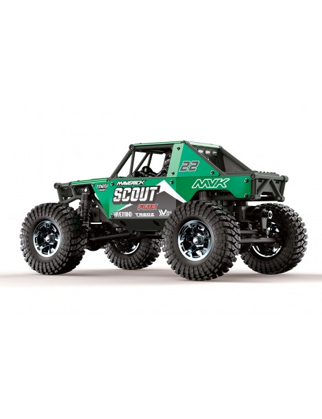 Scout-24 Flux 1/24th Rock Crawler - Green