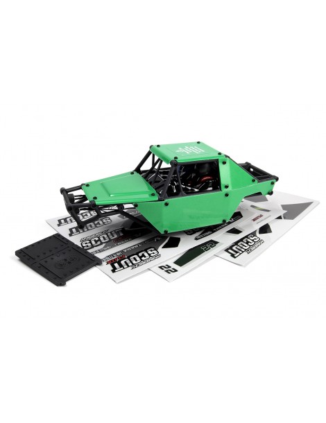 Scout-24 1/24th Rock Crawler -Printed Body - Green