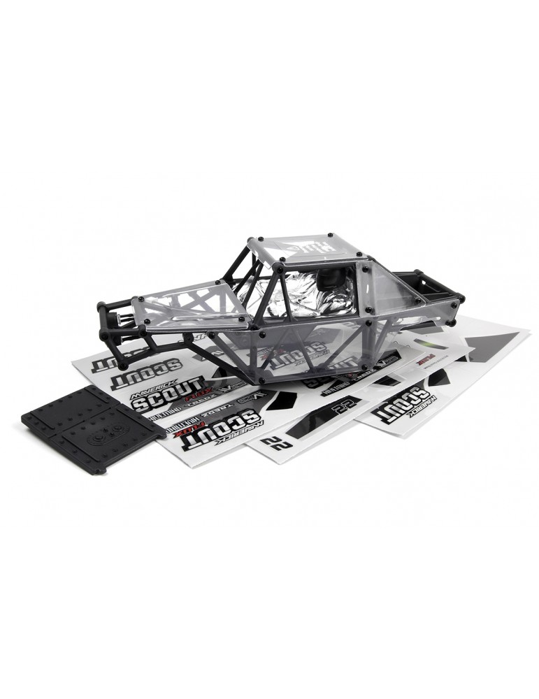 Scout-24 1/24th Rock Crawler - Clear Body