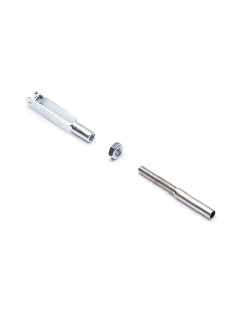 Metalinės traukių šakutės su M3 srieginiu antgaliu KAV50.0011A/100 - CyborgShop