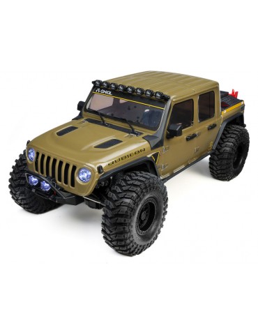 Žalias Axial SCX10 III Motobilt Waypoint Jeep JT Gladiator RC crawler modelis - CyborgShop