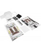 Axial Jeep JT Gladiator Body Set, Clear: SCX10 III MotoBilt