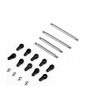 Axial 30mm & 35.5mm, Steel Links, Straight: SCX30