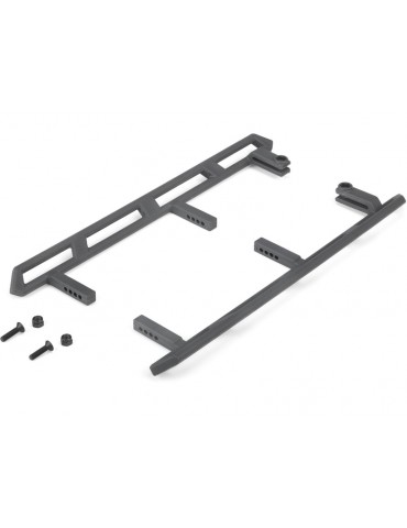 Axial Rock Sliders, Gray, Jeep JT: SCX10 III MotoBilt