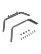 Axial Rear Fenders, Gray Jeep JT: SCX10 III MotoBilt