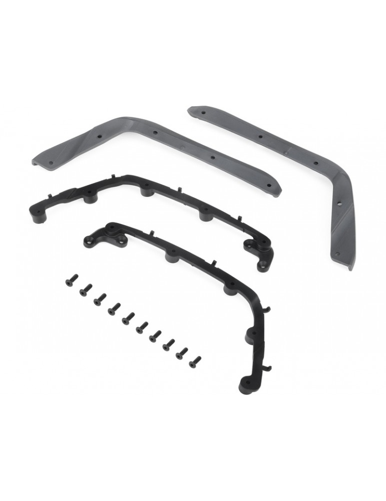 Axial Front Fenders, Gray, Jeep JT: SCX10 III MotoBilt