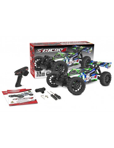 SYNCRO-4 - RTR - 2026 Green - Brushless Power 3-4S - No Battery - No Charger