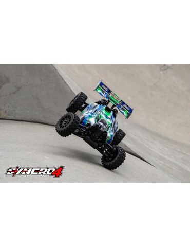SYNCRO-4 - RTR - 2026 Green - Brushless Power 3-4S - No Battery - No Charger