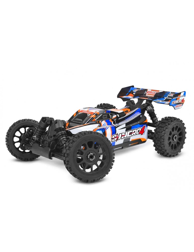 SYNCRO-4 - RTR - 2026 Orange - Brushless Power 3-4S - No Battery - No Charger