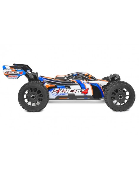SYNCRO-4 - RTR - 2026 Orange - Brushless Power 3-4S - No Battery - No Charger