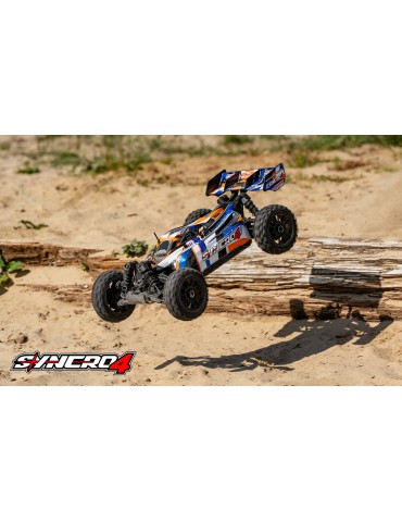 SYNCRO-4 - RTR - 2026 Orange - Brushless Power 3-4S - No Battery - No Charger