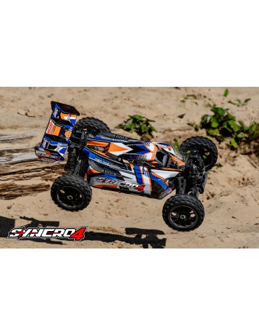 SYNCRO-4 - RTR - 2026 Orange - Brushless Power 3-4S - No Battery - No Charger