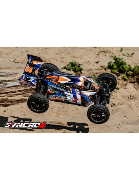 SYNCRO-4 - RTR - 2026 Orange - Brushless Power 3-4S - No Battery - No Charger
