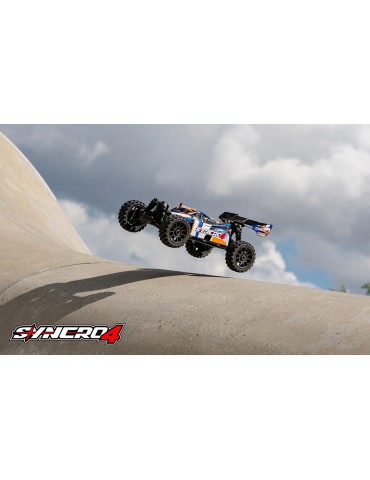 SYNCRO-4 - RTR - 2026 Orange - Brushless Power 3-4S - No Battery - No Charger