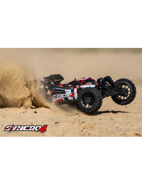 SYNCRO-4 - RTR - 2026 Red - Brushless Power 3-4S - No Battery - No Charger