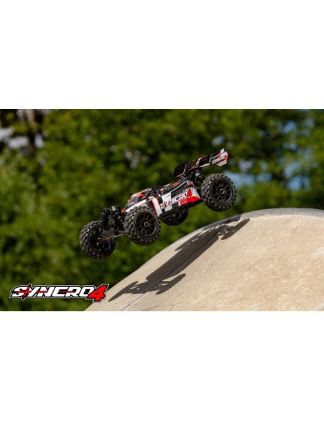 SYNCRO-4 - RTR - 2026 Red - Brushless Power 3-4S - No Battery - No Charger