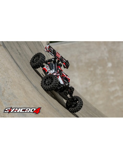 SYNCRO-4 - RTR - 2026 Red - Brushless Power 3-4S - No Battery - No Charger