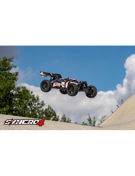 SYNCRO-4 - RTR - 2026 Red - Brushless Power 3-4S - No Battery - No Charger