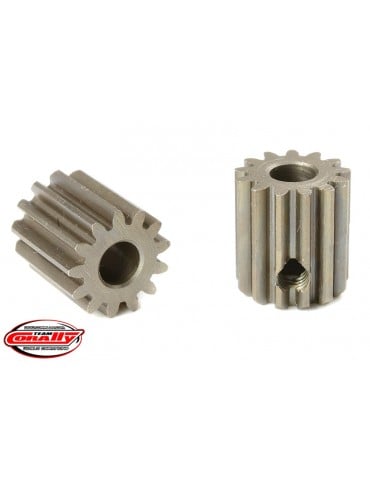 48DP Pinion - Short - Hardened Steel - 13 Teeth - Shaft Dia. 3.17mm