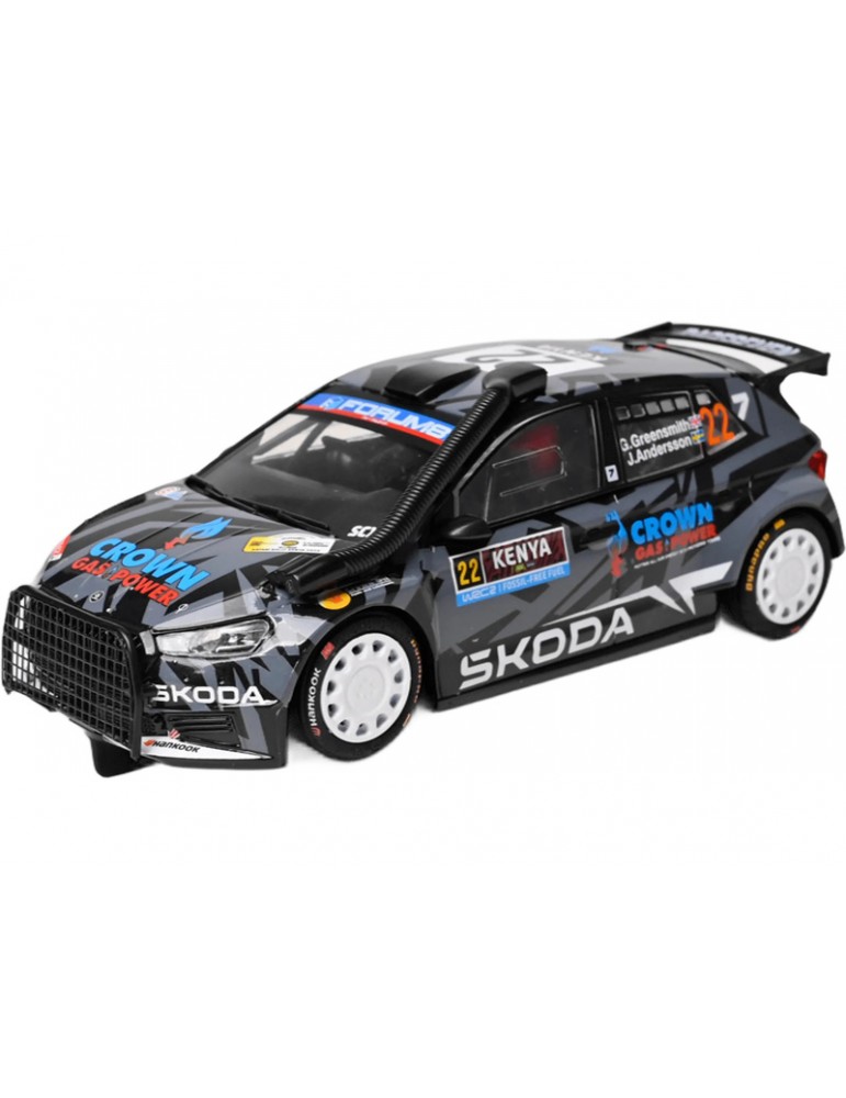 SCX Classic Škoda Fabia RS Rally2 Greensmith Kenya 25