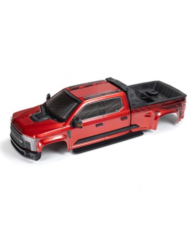 Arrma BIG ROCK 6S BLX Painted Decaled Trimmed Body, Red