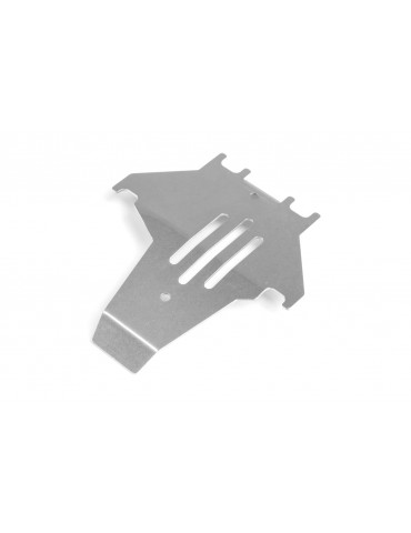 Stainless Steel Skid Plate Fits TRX-4 TRX-6 Silver