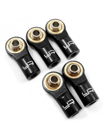 Aluminum M3 Rod Ends (5pcs) Black