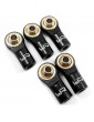 Aluminum M3 Rod Ends (5pcs) Black
