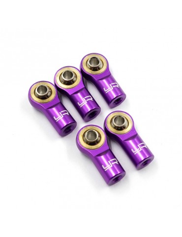 Aluminum M3 Rod Ends (5pcs) Purple
