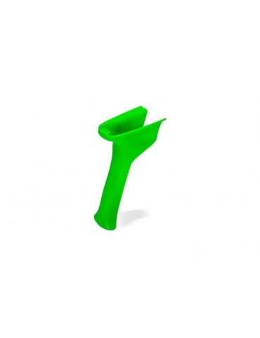 Traxxas Grip, handle, standard (green) (fits TQ Compact transmitter)