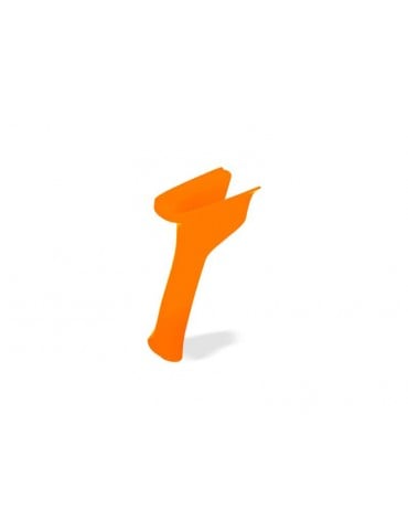 Traxxas Grip, handle, standard (orange) (fits TQ Compact transmitter)