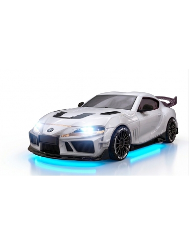 Baltas Toyota Supra 1:43 4WD RC drifto modelis - CyborgShop