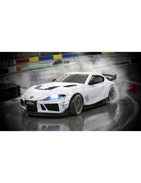 Baltas Toyota Supra 1:43 4WD RC drifto modelis - CyborgShop