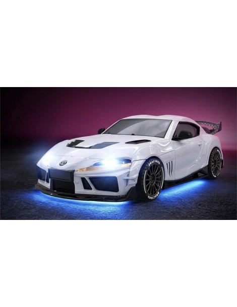 Baltas Toyota Supra 1:43 4WD RC drifto modelis - CyborgShop