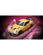 Geltonas Toyota Supra 1:43 4WD RC drifto modelis - CyborgShop