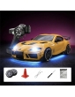 Geltonas Toyota Supra 1:43 4WD RC drifto modelis - CyborgShop