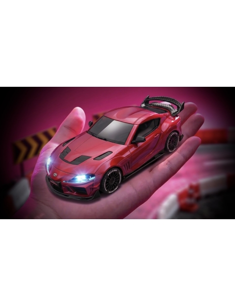 Raudonas Toyota Supra 1:43 4WD RC drifto modelis - CyborgShop