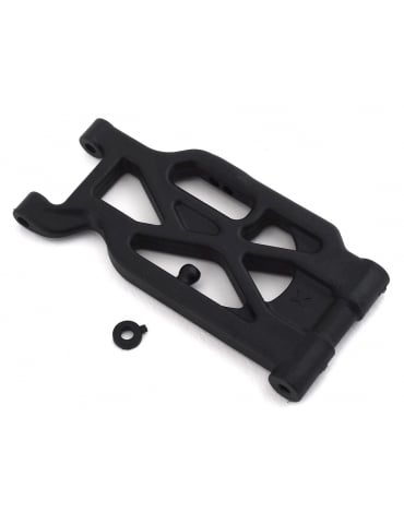 XRAY XB4 2021 Dirt ilga priekinė apatinė pakabos svirtis iš kieto kompozito - CyborgShop