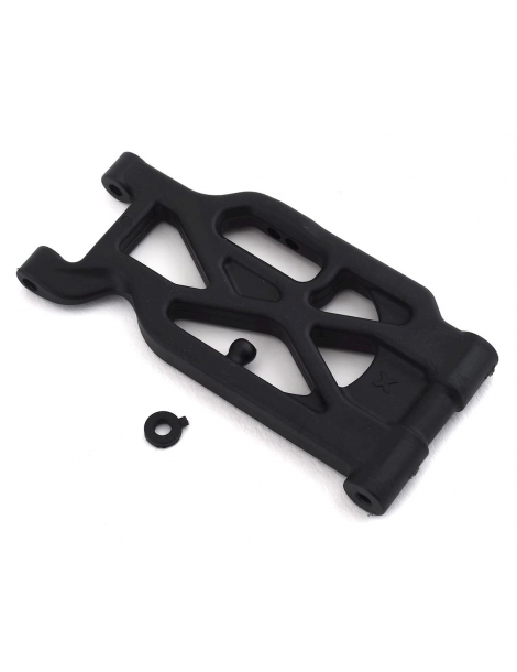 XRAY XB4 2021 Dirt ilga priekinė apatinė pakabos svirtis iš kieto kompozito - CyborgShop