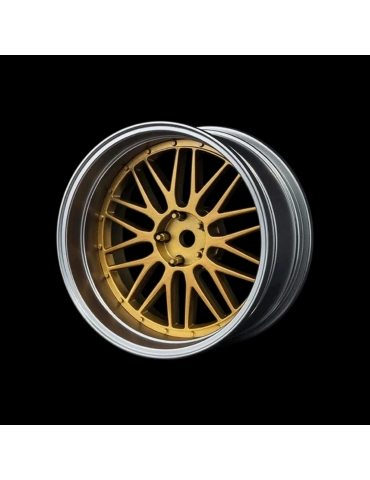 MST LM matinės chromo ir aukso spalvos RC drift ratlankiai – CyborgShop