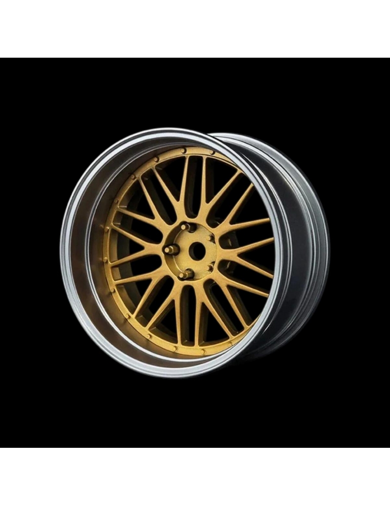 MST LM matinės chromo ir aukso spalvos RC drift ratlankiai – CyborgShop