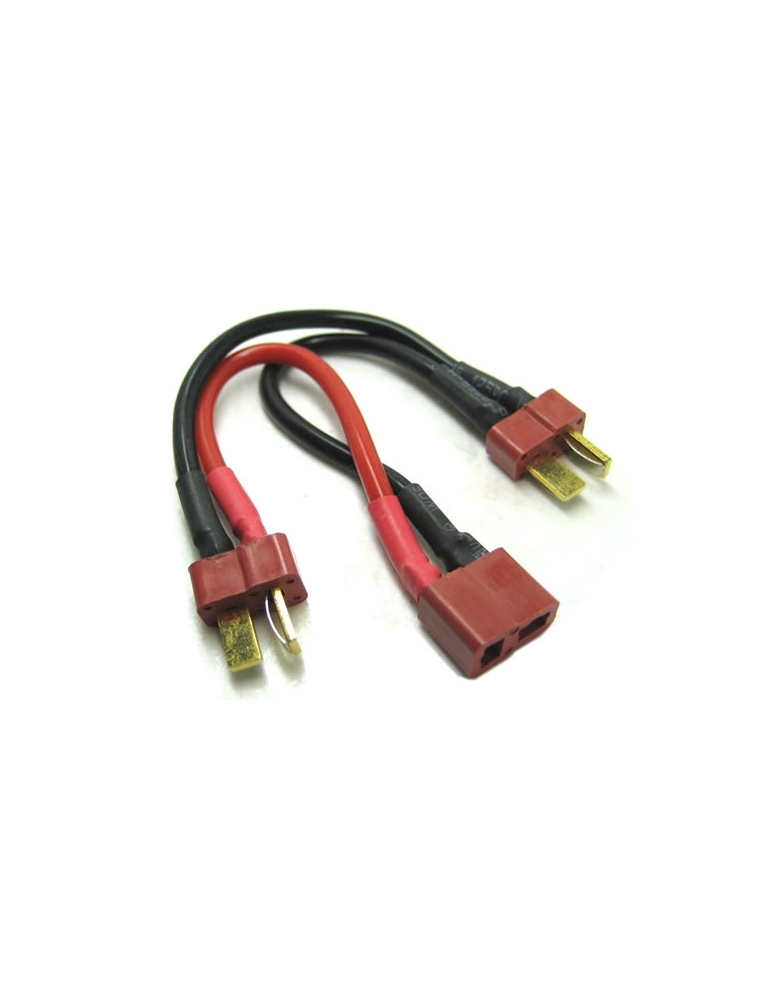 Deans 2s Battery Harness For 2 Packs In Series 14AWG Silicone Deans 2s Battery Harness For 2 Packs In Series 14AWG Silicone