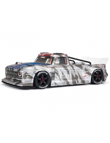 Arrma 1/7 Infraction Street Bash 6S BLX RTR Silver