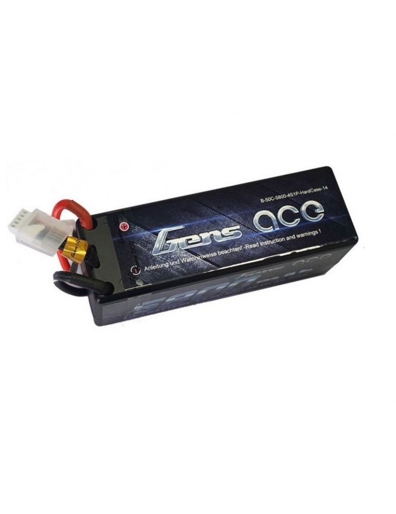 Akumuliatorius Gens Ace 5800mAh 14.8V 50C 4S1P Hard Case Akumuliatorius Gens Ace 5800mAh 14.8V 50C 4S1P Hard Case